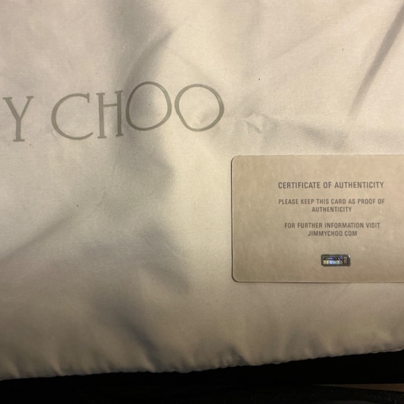 Jimmy Choo Calfskin Sasha Mini Star & Square Studded Tote - Picture 7 of 9